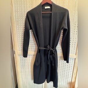 Babaton Black Long cardigan